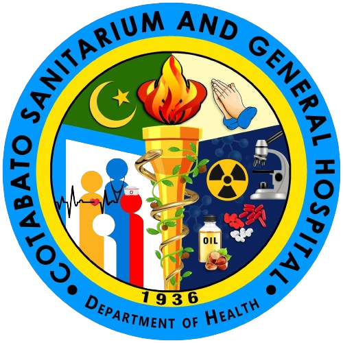 Cotabato Sanitarium and General Hospital official seal