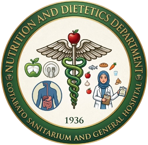 Nutrition and Dietetics Department seal